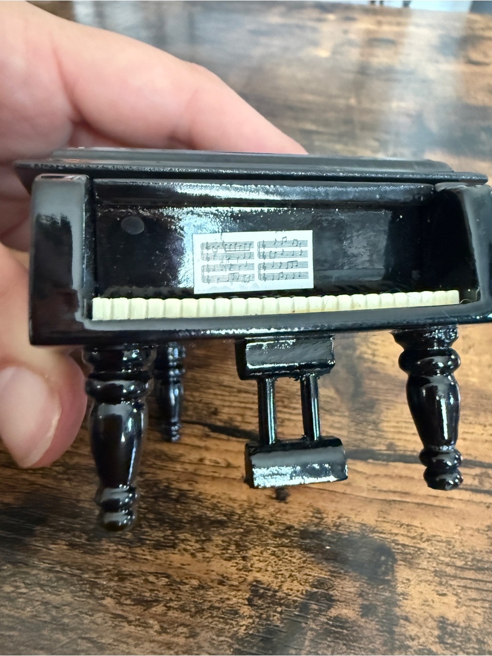 Miniature grand piano figure - Picture 4 of 9